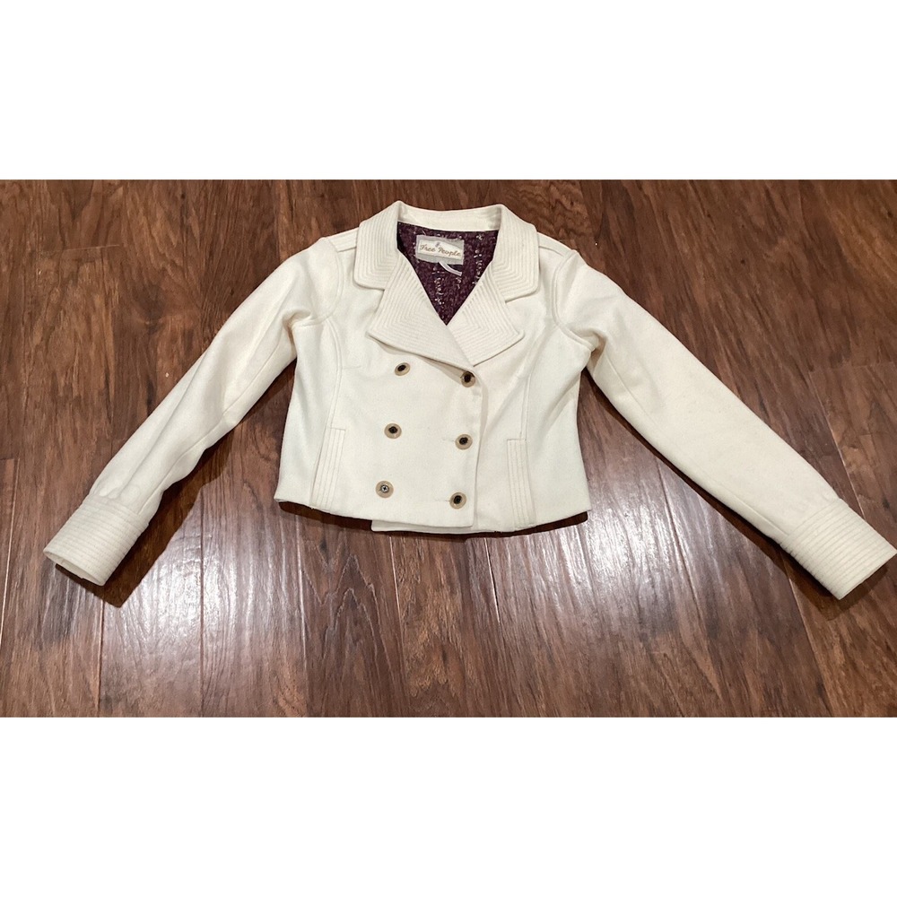 Free People Womens Sz 8 Jacket Full Zip Long Sleeve